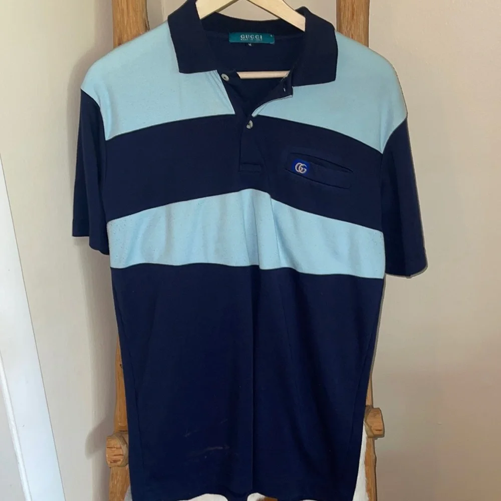 RARE Vintage 1990s Gucci Pocket Polo